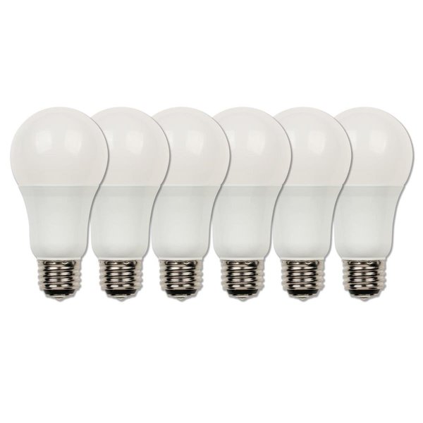 Westinghouse Bulb LED 12W 120V A19 Omni 3-Way 2700K Soft White E26 Med Base, 6PK 5314020
